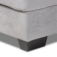 thumbnail image 3 of Bowery Hill Light Grey Sectional Sofa with Right Facing Chaise, 3 of 6
