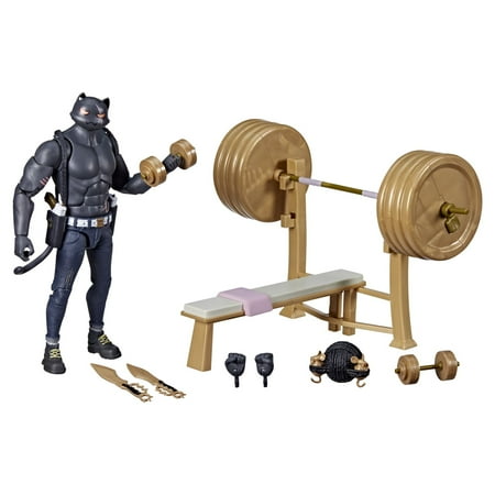 UPC: 5010993962617 | Fortnite Victory Royale Series Meowscles (Shadow) Action Figure and Accessories