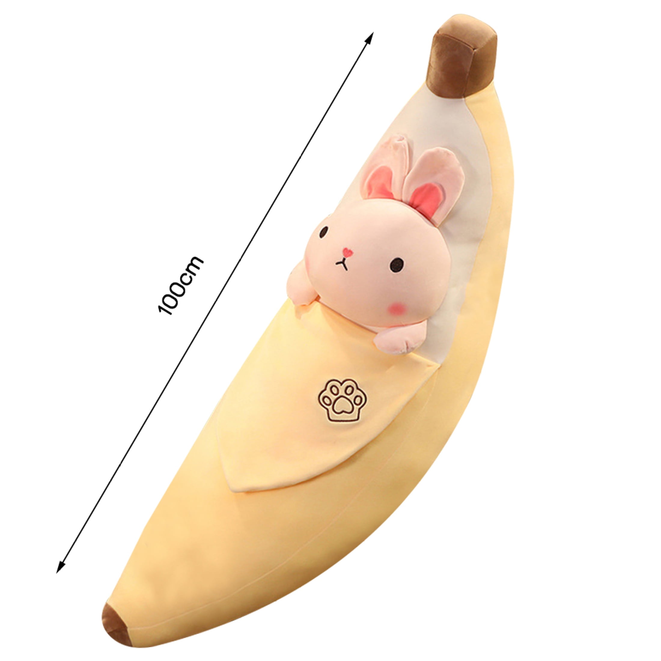 Cuddly Banana Plush Pillow - Perfect For Kids & Adults, Ideal For