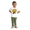 thumbnail image 3 of PACMAN Video Arcade Game Fire Logo Toddler Boy Girl T Shirt Infant Toddler Brisco Brands 6M, 3 of 5