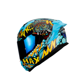thumbnail image 3 of Casco Integral Obsidian Tláloc Talla  L Color Azul Acabado Brillante, 3 of 6