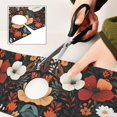 thumbnail image 6 of Yayeee Faucet Mat for Kitchen Sink 14.7" Diatomite Long Splash Guard Pad, Red Flowers Pattern, 6 of 7