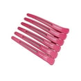 thumbnail image 1 of Soidarity Pinzas fijas para el pelo de 6 piezas, adornos para mujer, accesorio de moda, manualidades DIY, tocado para mujer, decoración para Cuidado del cabello Rosa roja, 1 of 1