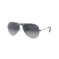 thumbnail image 2 of Ray-Ban Men's Gradient Aviator RB3025-004/78-62 Grey Sunglass, 2 of 2