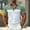 Green, variant on FRSASU Men's Casual Polo Shirt Short Sleeve Color Block Breathable Summer Golf Work Travel Beach Tops Pink