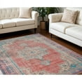 thumbnail image 2 of 8â€™x10â€™ Red and Blue Oriental Area Rug, 2 of 5