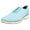 Powder Blue, variant on Mens Casual Shoes Textile And Suede Leather Lace-Up Oxford Casual Shoes For Mens Lava Gray 11