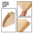 100Pcs Cone Coffee Filters Espresso Filtering Cone Coffee Paper Filter