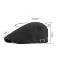 thumbnail image 2 of Wancir Men's Cotton Newsboy Hats Flat Ivy Gatsby Cap Irish Cabbie Ivy Driving Hunting Hat, 2 of 2