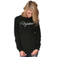 thumbnail image 4 of Perfection Inspirational Motivate Women's Long Sleeve T Shirt Brisco Brands S, 4 of 5
