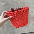 thumbnail image 6 of Walbest Hand-Woven Bicycle Basket, Strong Load-bearing Easy Installation Handlebar Bike Front Basket Replacement, 6 of 7