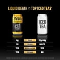 thumbnail image 6 of Liquid Death Variety Pack Iced Tea 12-pack (12 fl oz Cans), 4 Flavors: Dead Billionaire, Rest in Peach, Sweet Reaper, Blueberry Buzzsaw, 6 of 12