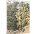 thumbnail image 1 of ARTCANVAS Devil's Bridge 1810 Canvas Art Print by Francis Towne - Size: 40" x 26" (0.75" Deep), 1 of 9
