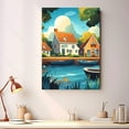 thumbnail image 2 of Netherlandss Travel Canvas, Vintage City Canvas Netherlands Canvas Wall Art, Netherlandss Canvas Colorful, Netherlands Picture Canvas - 104AZ957, 2 of 2