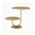 thumbnail image 1 of Soporte para tartas dorado de 10/8 pulgadas, soporte redondo para cupcakes de 2 niveles para fiestas, bodas, fiestas familiares, bandejas para postres, cumpleaños, platos para tartas, 1 of 6