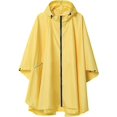 thumbnail image 1 of Poncho Chubasquero con Capucha con Cremallera para Adulto Amarillo, 1 of 5