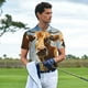 thumbnail image 3 of Balery Daisy Flower Field Cow Camisa Polo de Hombre con Estampado, de Manga Corta y Tejido Medio, Camisa Tipo Golf Polo-Small, 3 of 6