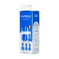 thumbnail image 5 of KISS imPRESS Color Press-On Pedicure Fake Toenails, Short, Square, Deep Blue, 33 Ct., 5 of 5
