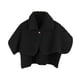thumbnail image 3 of Chal de invierno para mujer, chal con hombros, capa, ponchos suaves, bufanda de lana, almohadilla protectora para el cuello para dormitorio de inviern negro, 3 of 8
