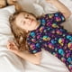thumbnail image 5 of Balery mushroom Skull star Conjunto de Pijama Infantil de Manga Corta con Estampado – Ropa de Dormir de Algodón Suave-XX-Large, 5 of 6