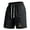 Black, variant on Men's Quick-Dry Breathable Workout Shorts with Pockets - Lightweight Athletic Training & Gym Cargo Pants