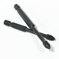 thumbnail image 1 of Destornillador Phillips negro destornillador con mango hexagonal punta resistente a los impactos punta magnética fuerte 6 piezas, 1 of 2