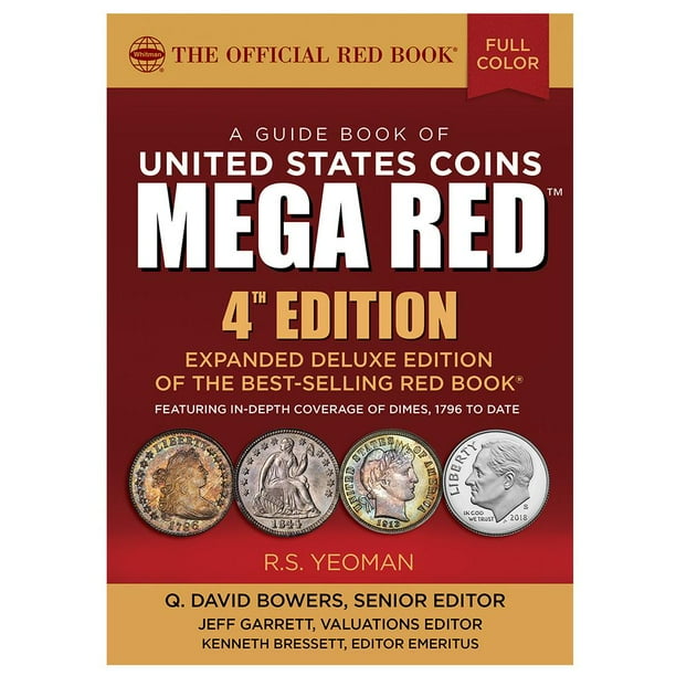 Mega Red A Guide Book of United States Coins, Deluxe 4th Edition