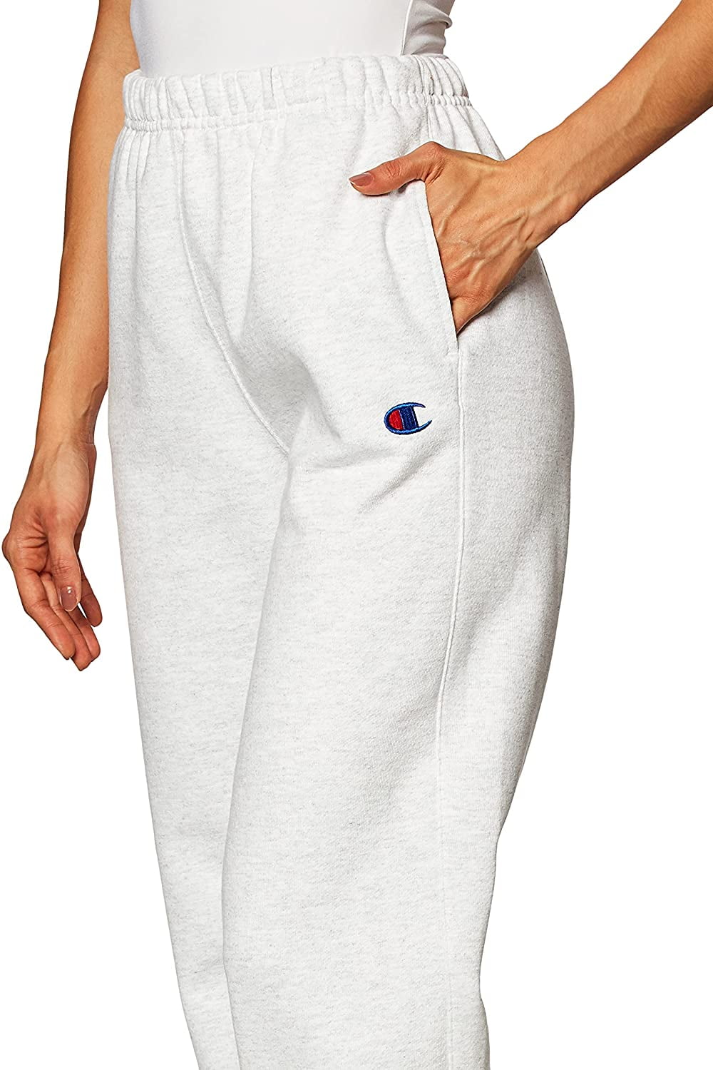 Champion Reverse Weave Bf Jogger Womens Active Pants Size XL Color Gfs Silver Grey Walmart