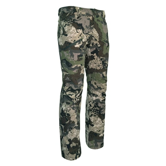 Pnuma Outdoors Prevail Pant, Caza Camo, 4-Way Stretch, Water Repellent, Odor Control, 42 Regular (PR-PT-CZ-42R)