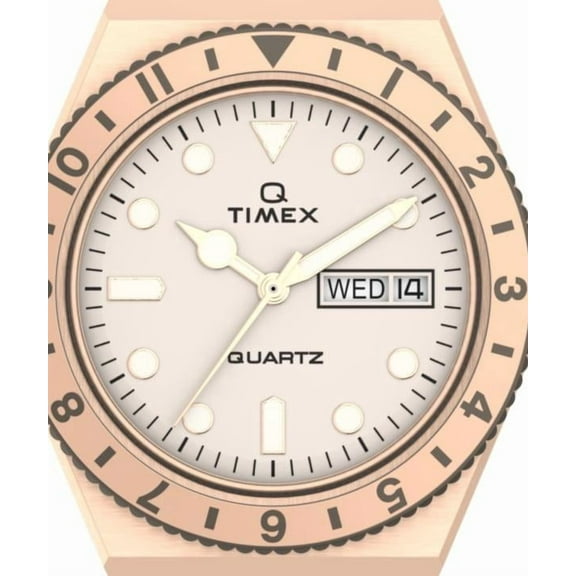 Timex Q Quartz Cream Dial Women's Watch TW2U95700VQ