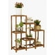 thumbnail image 1 of Xtellar  Porta Macetas Vertical Puesto De Flores Decoración Jardín color marrón claro, 1 of 1