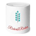 thumbnail image 1 of Bule Tree Cartoon Art Deco Fashion Rich and Rich Bank Saving Box Coin, 1 of 1