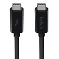 thumbnail image 1 of Câble Belkin Thunderbolt 3 USB-C vers USB-C 3,3 pi (1 m) – Transfert jusqu’à 20 Gb/s – Compatible 4K Ultra HD et USB 3.1 – Noir, 1 of 5