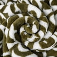 thumbnail image 7 of Home Soft Things Flannel Velvet Throw - Nika - Military Olive - 60" x 70", 7 of 7