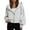 X010-Gray, variant on SAATLERI Zip Up Hoodie Women Cropped Oversized Full Zip Sweatshirt with Thumb Hole and Pocket Collared Fall Fashion Y2k Tops 2025