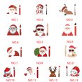 thumbnail image 1 of tredstone Car Stickers Car Rear Windshield Decals Christmas Themed Automotive Wiper Waving Stickers Rear Window Decor, 1 of 6