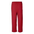 thumbnail image 3 of Gildan 18400 Adult Heavy BlendOpen-Bottom Sweatpants 3X-Large Red, 3 of 5