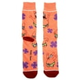thumbnail image 4 of SpongeBob SquarePants Cartoon Character Casual Crew Socks for Men 3-Pack, 4 of 4