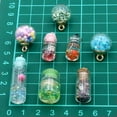 thumbnail image 6 of HOOUN 10Pcs Glass Bottles DIY Earrings Pendant Milk Cup Ball Jewelry Making Supplies-Bottle, 6 of 6