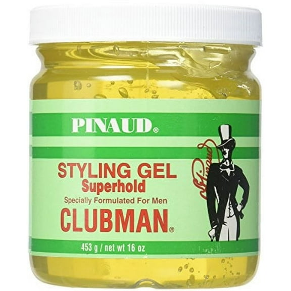 Clubman Superhold Styling Gel, 16 oz