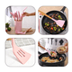 thumbnail image 5 of 12 Pzs De Cocina Espátulas De Silicona Para Repostería Rosa, 5 of 5