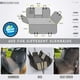 thumbnail image 5 of vailge Funda de asiento para perro para asiento trasero, 100% impermeable, fundas de asiento de coche para perro con ventana de malla, prevención de arañazos, hamaca antideslizante para coche, fundas, 5 of 5