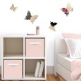 thumbnail image 4 of 48 piezas de decoración de pared de mariposa 3D para dormitorio - Pegatinas de mariposa de espejo - Decoración de habitación plateada para dormitorio, 4 of 5