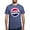 Heather Blue, variant on CafePress - Pepsi 90S Logo Mens Tri Blend T Shirt - Mens Tri-blend T-Shirt