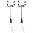 thumbnail image 1 of 2 Pcs Lampes de Table de Sable Modèles de Lampes de Rue Matériau de Construction de Table de Sable, 1 of 8