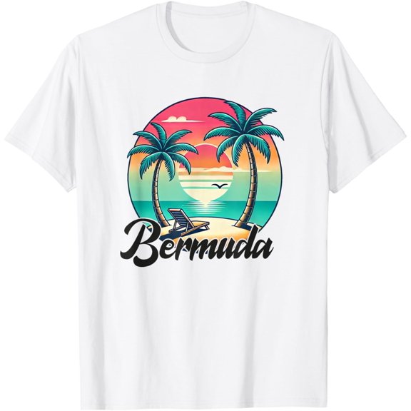 Exquisite and comfortable-Bermuda Souvenir Vacation Bermudian Travel Men Women T-Shirt