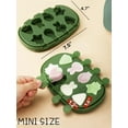 thumbnail image 3 of FURNIX Popsicles Molds, Popsicle Molds For Kids Baby Cute Shapes Silicone Popsicle Molds Bpa Free Reusable Ice Cream Mold Popsicle Maker Homemade Diy (Green),Popsicles Molds,Ice Pop, 3 of 4