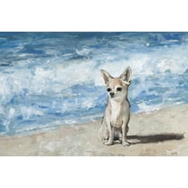 Marmont Hill Sad Chihuahua Canvas Wall Art