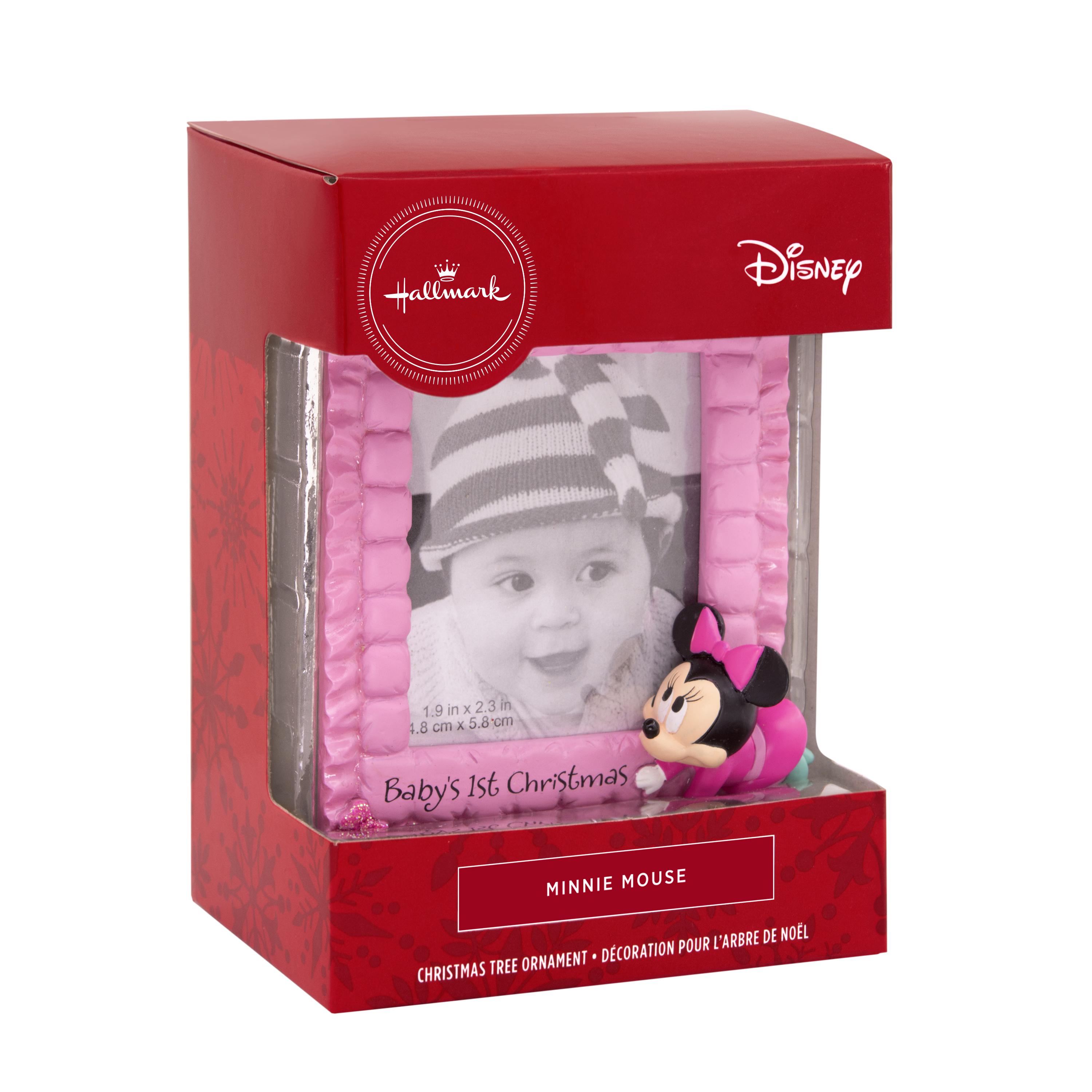 Hallmark Disney's 2019 Minnie Mouse Baby's 1st Christmas Christmas Ornaments - image 3 of 6