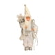 thumbnail image 2 of Figura de Papá Noel, muñeco de Papá Noel, decoración navideña, figura decorativa linda de Papá Noel, decoración de mesa navideña para mesa de Lentejuelas plateadas, 2 of 8